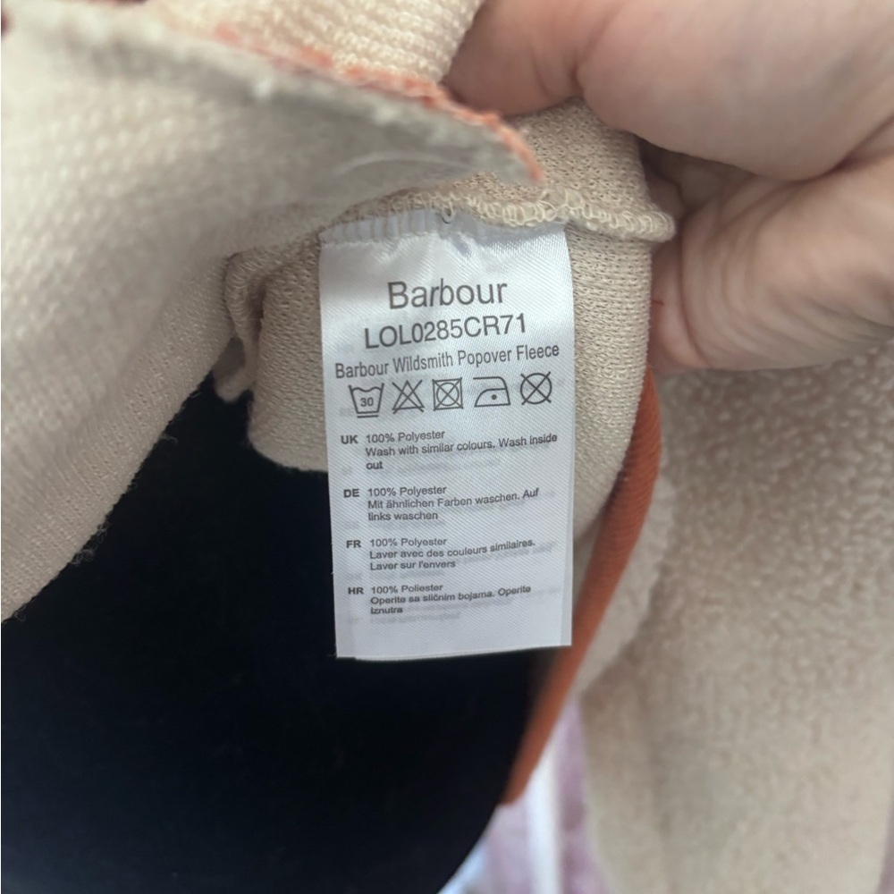 Barbour Wildsmith Popover Fleece - Picture 4 of 4